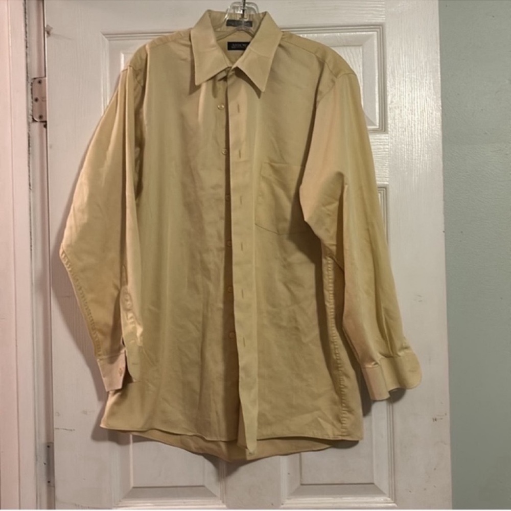 Arrow Men's Casual Button Down Shirt - Beige